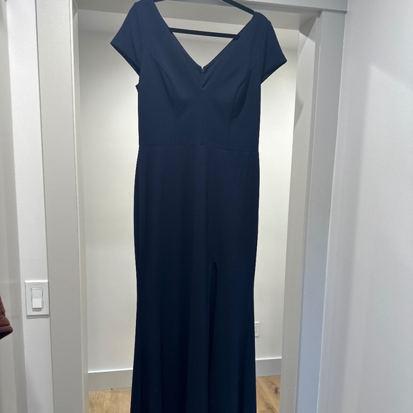 BHLDN Navy gown - Picture 1 of 3